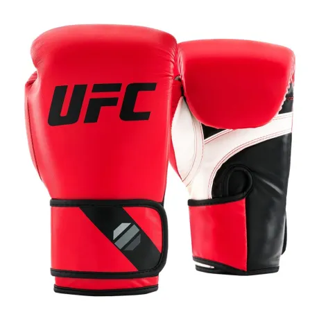 Перчатки UFC тренировочные для спаринга 8 унций красные
