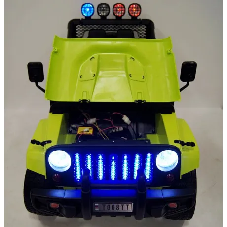 Электромобиль RiverToys JEEP T008TT (зеленый) - Фото 18