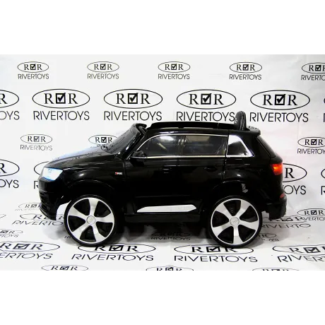 Электромобиль RiverToys AUDI Q7 QUATTRO Black - Фото 2